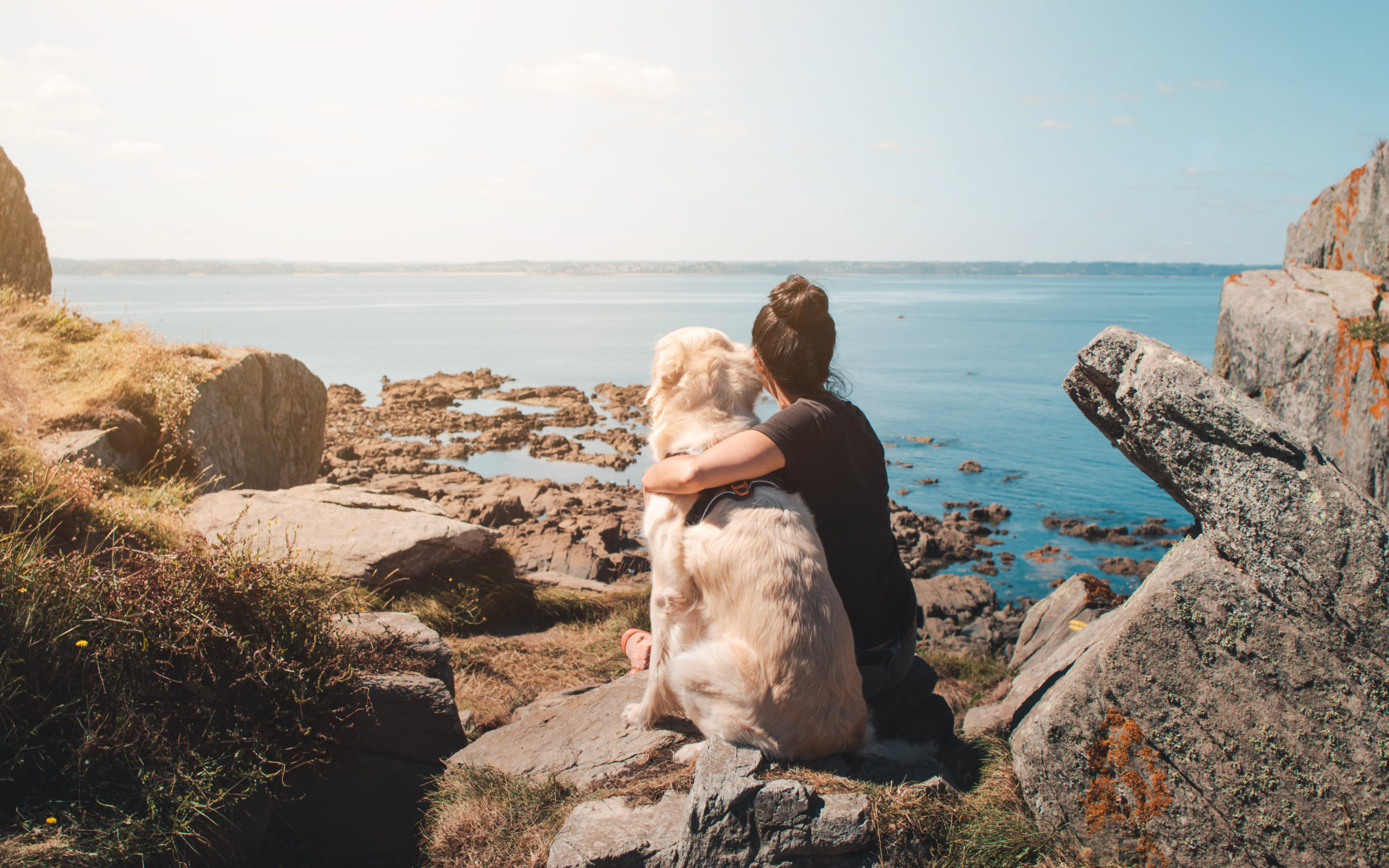 Randonnée à la Pointe de Bihit avec son chien